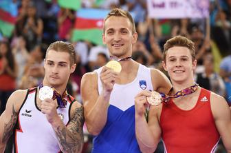 Presrečni prvak Sašo Bertoncelj: Zlato medaljo posvečam očetu