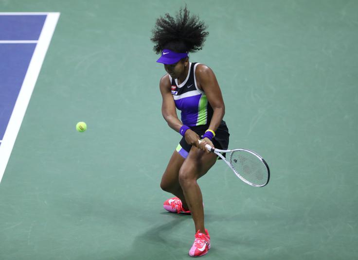 Naomi Osaka se je uspešno prebila skozi prvi krog OP ZDA. | Foto: Gulliver/Getty Images
