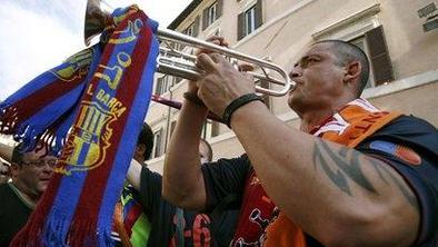 Prestižni finale lige prvakov v sliki