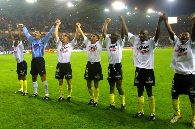 Na vratih belgijskega kluba Lokeren je stal med letoma 1999 in 2004. | Foto: Guliverimage/Getty Images