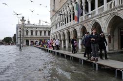 Visoko plimovanje v Benetkah. Kaj storiti? (foto)