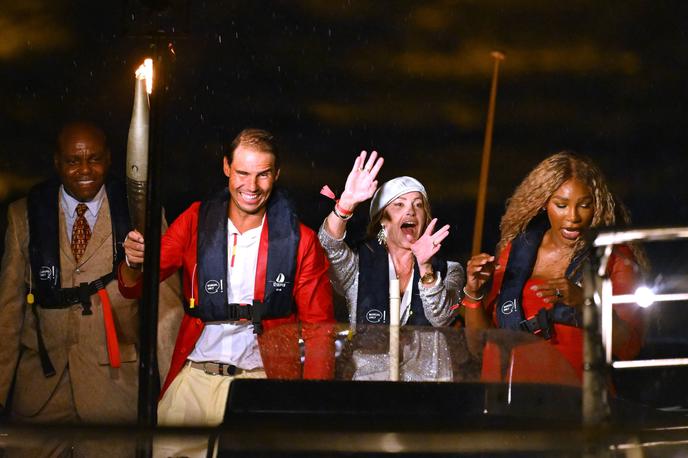 Serena Williams | Serena Williams je imela kar nekaj težav na čolnu. Bilo ji je tudi vidno slabo. | Foto Guliverimage