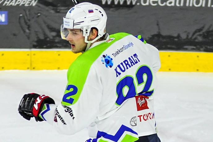 slovenska hokejska reprezentanca EIHC Cergy Anže Kuralt | Foto HZS/Drago Cvetanovič
