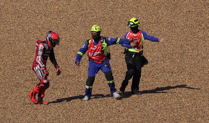 Razočarani Marc Marquez | Foto: Reuters
