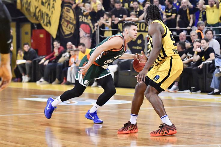 Aris : Cedevita Olimpija | Foto: Tine Ružič/Cedevita Olimpija