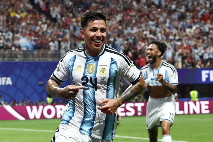 Enzo Fernandez | Enzo Fernandez je okrepil Manchester City. | Foto Reuters