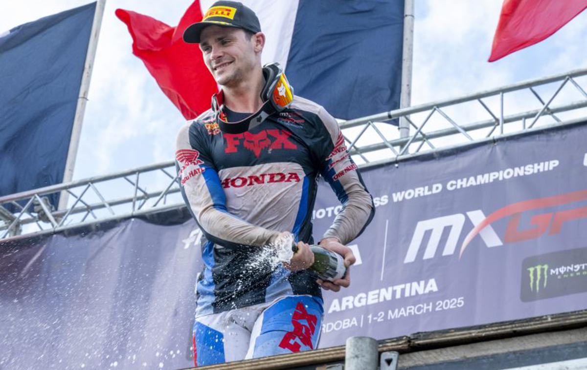 Tim Gajser Argentina Honda | Tim Gajser je zadovoljen s tretjim mestom na nedeljski VN Argentine. | Foto Honda Racing/ShotbyBavo