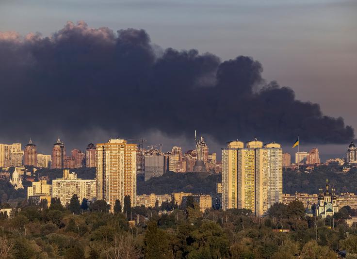 Nedavni zračni napad na Kijev.  | Foto: Reuters
