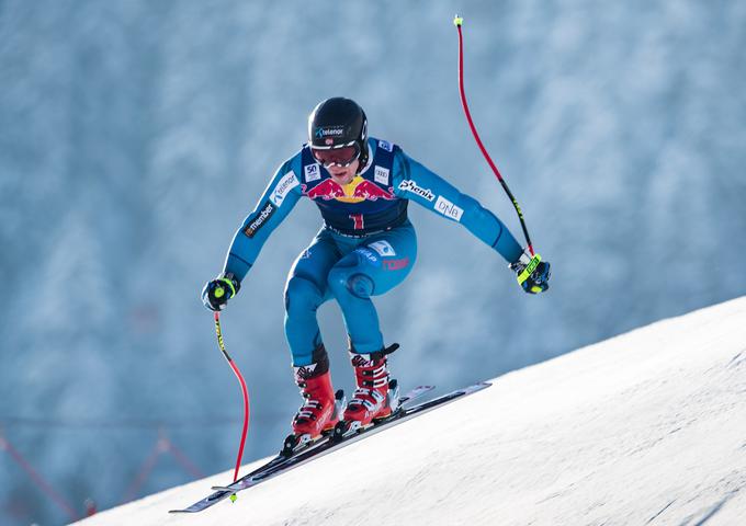 Aleksander Aamodt Kilde je bil najhitrejši na četrtkovem treningu smuka v Garmisch-Partenkirchnu. | Foto: 
