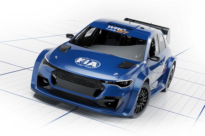 FIA reli Rally1 | FIA je potrdila tehnično zasnovo koncepta dirkalnikov Rally1 po letu 2027. | Foto FIA
