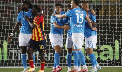 Napoli in Inter slavila, tudi Udinese vendarle dočakal zmago