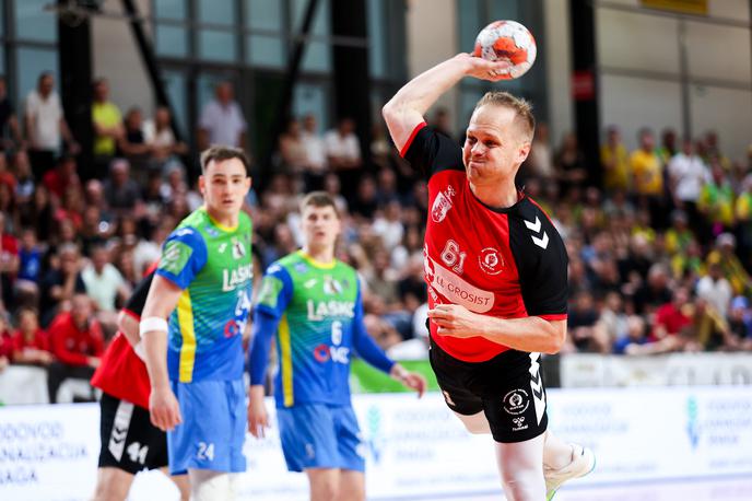 finale DP Slovan Celje Pivovarna Laško | Prva tekma finala se je igrala v Slovanovi dvorani na Koedeljevem v Ljubljani. | Foto Filip Barbalić