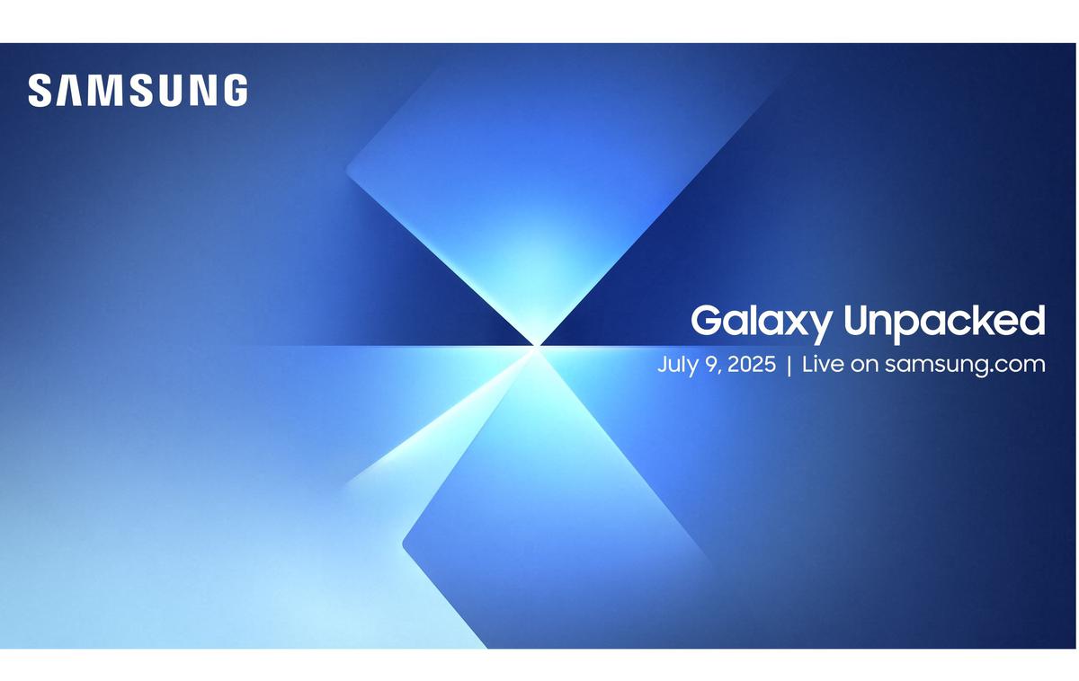 Samsung Unpacked 2025-08_naslovna | Samsungova uradna objava naslednjega svetovnega predstavitvenega dogodka ne razkriva veliko, a je odpravila vse dvome okrog točnega datuma. | Foto Samsung