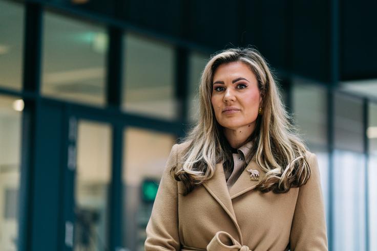 Mirjam Bernard, direktorica marketinga in vodja performance oddelka na sedežu podjetja | Foto: Jan Lukanović