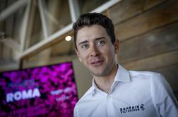 Tiberi na novem vzponu pred del Torom, Evenepoel omagal #video