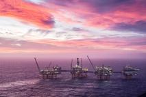 Norveška -  črpanje nafte v Severnem morju