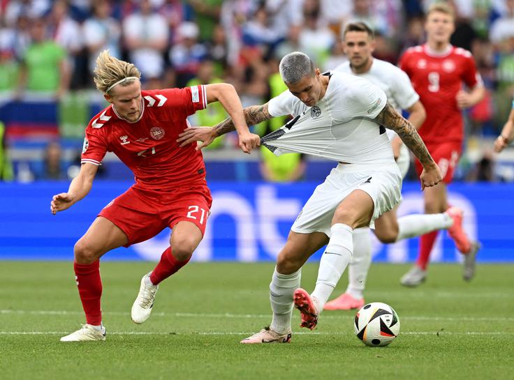 Euro 2024 Slovenija Danska Euro 2024 Slovenija Danska | Foto: Reuters