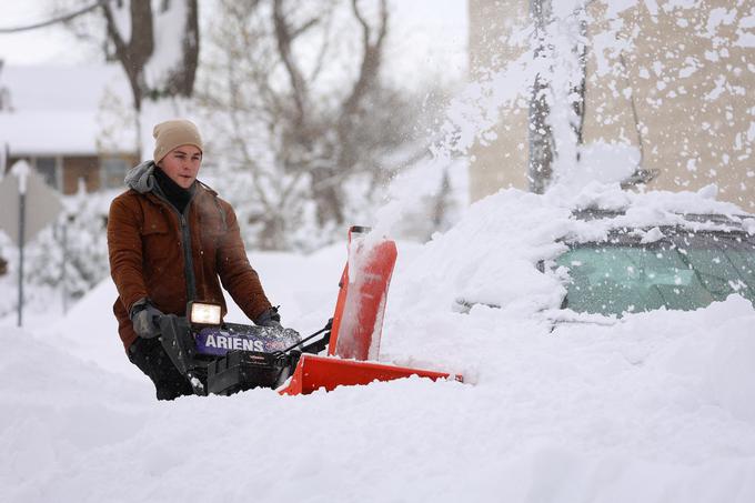 sneg, ZDA | Foto: Reuters