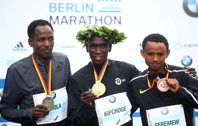 Najhitrejši maratonci v Berlinu. | Foto: Reuters
