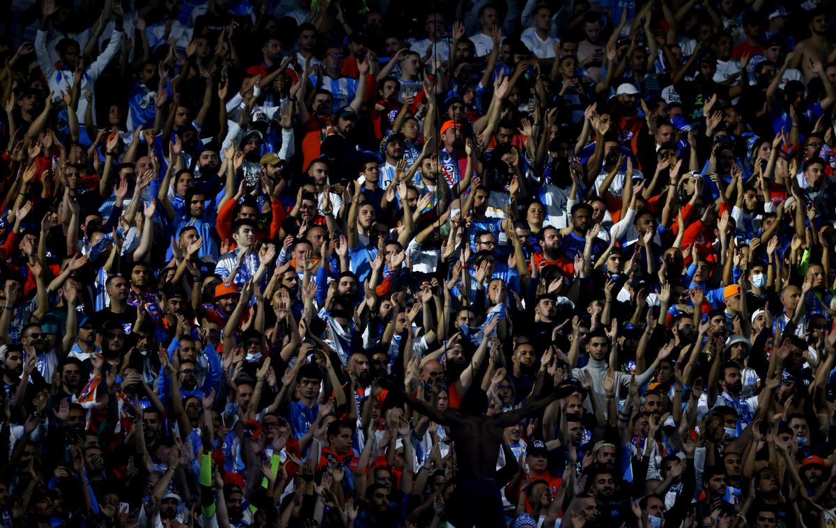 MArseille - PSG navijači | Na Velodromu je bilo bolj vroče na tribunah kot na igrišču. | Foto Guliverimage