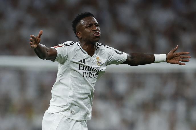 Real Madrid | Vinicius Junior je v 78. minuti zadel za 3:1 in zmaga je bila Realova. | Foto Reuters