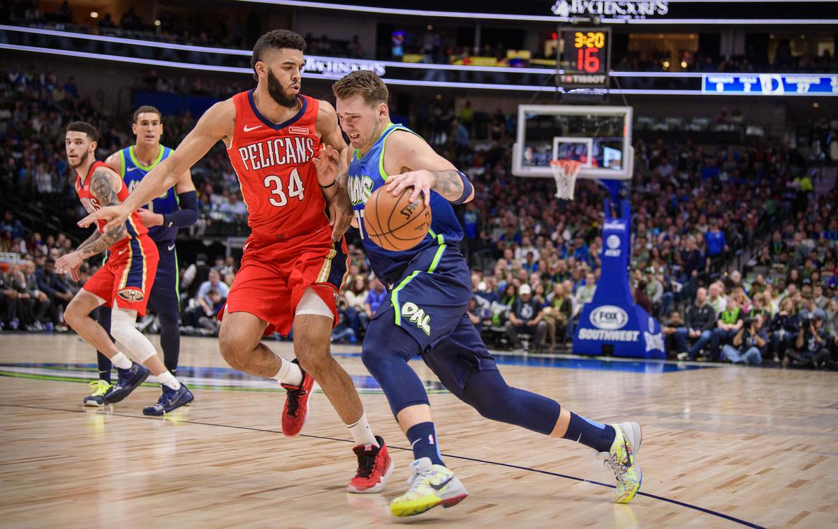 Luka Dončić | Luka Dončić je bil znova najboljši posameznik na igrišču. | Foto Reuters