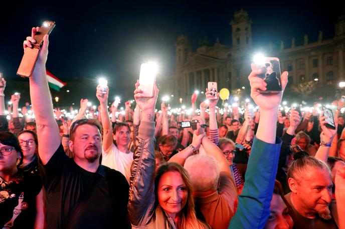 Budimpešta, protesti | Foto Reuters