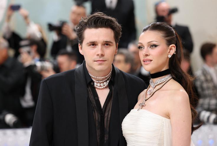 Brooklyn Beckham se je z bogato dedinjo Nicolo Peltz poročil leta 2022. | Foto: Guliverimage