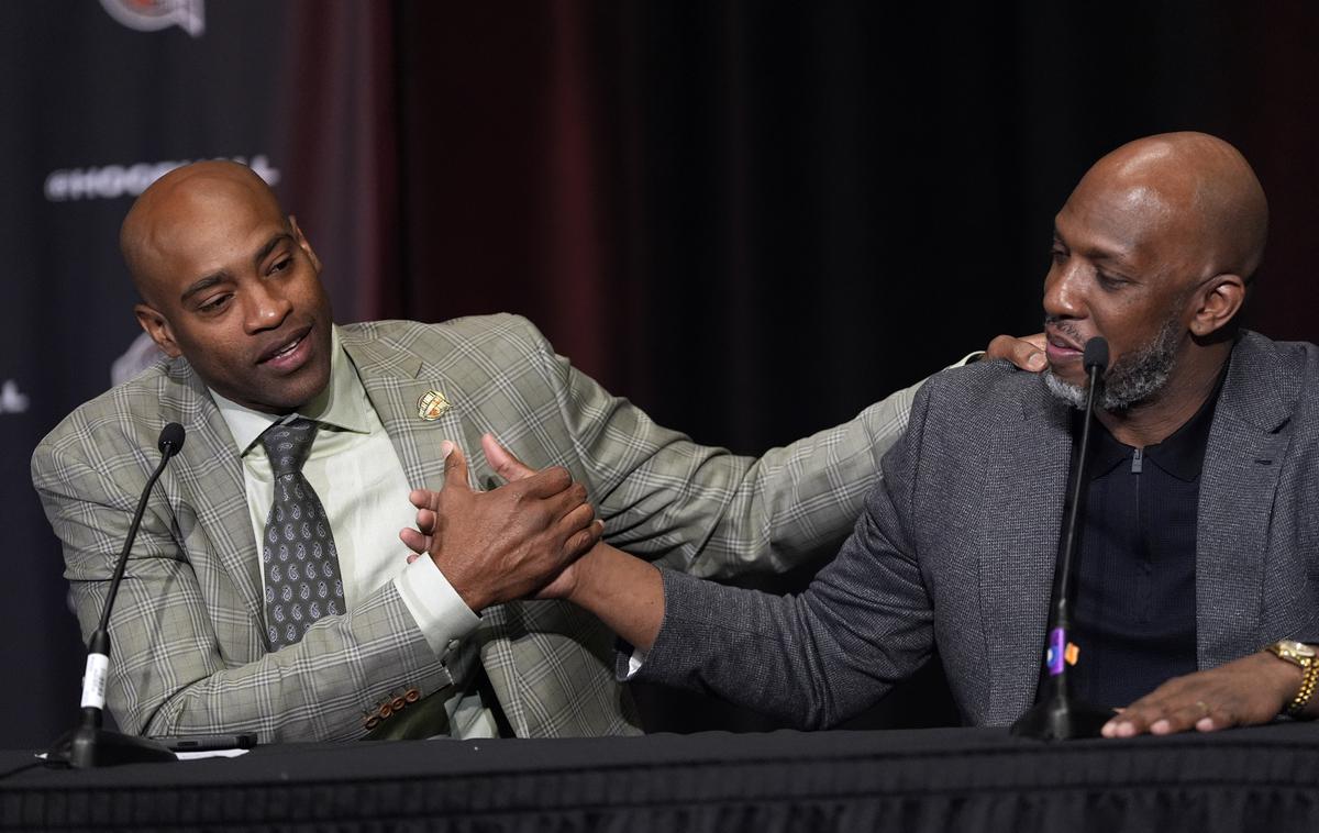 Carter Billups | Vince Carter in Chauncey Billups sta bila sprejeta v košarkarsko hišo slavnih. | Foto Guliverimage