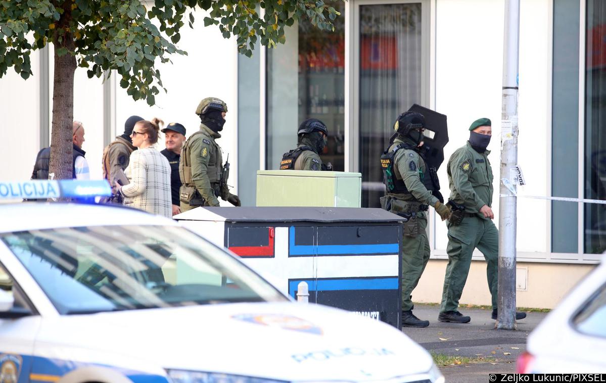 streljanje, Zagreb, policija