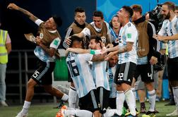 Gavči skozi šivankino uho v osmino finala, Messi prekinil post