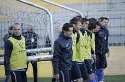 Še zadnji trening na slovenskih tleh