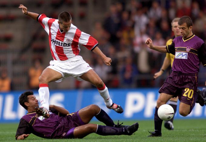 PSV Eindhoven je pred 22 leti težje od načrtovanega v Evropi izločil Maribor. | Foto: Reuters
