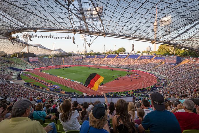 Munchen atletski stadion 2022 | Na evropskem prvenstvu v atletiki slovenske barve zastopa 22 atletov in atletinj. | Foto Peter Kastelic/AZS