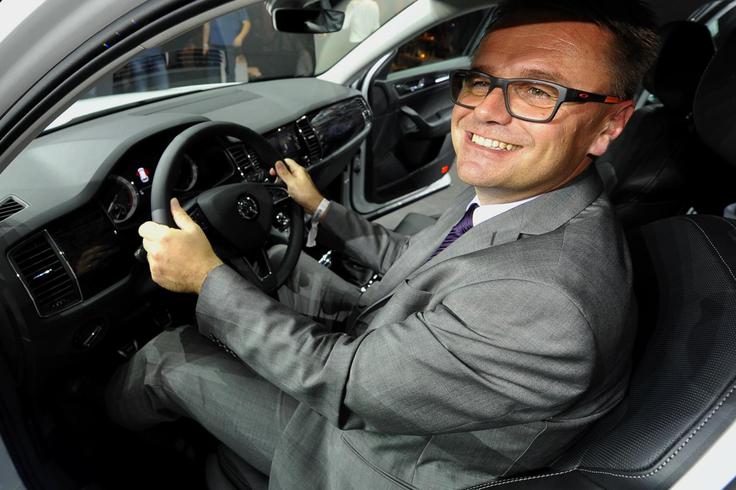 Petr Podlipny, direktor znamke Škoda v Sloveniji. | Foto: Jure Gregorčič