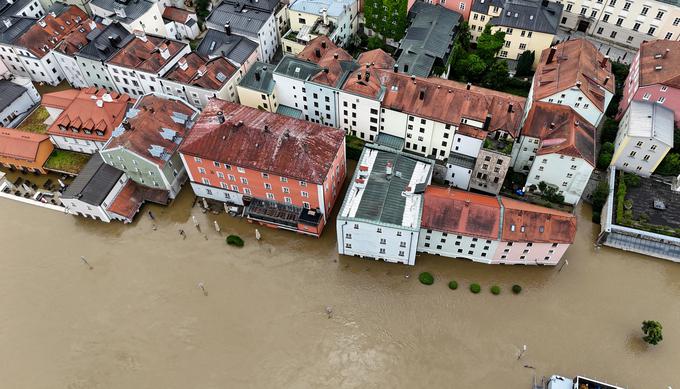 poplave, bavarska, Passau | Foto: Reuters