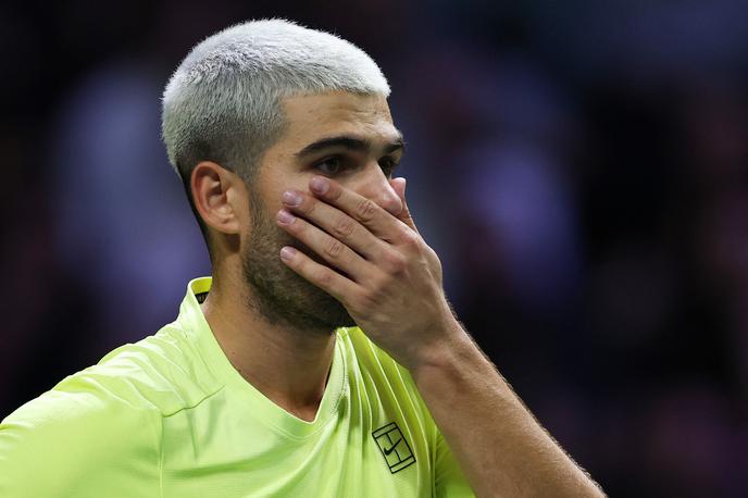 Carlos Alcaraz | Carlos Alcaraz je odpovedal nastop na finalnem turnirju Davisovega pokala. | Foto Reuters