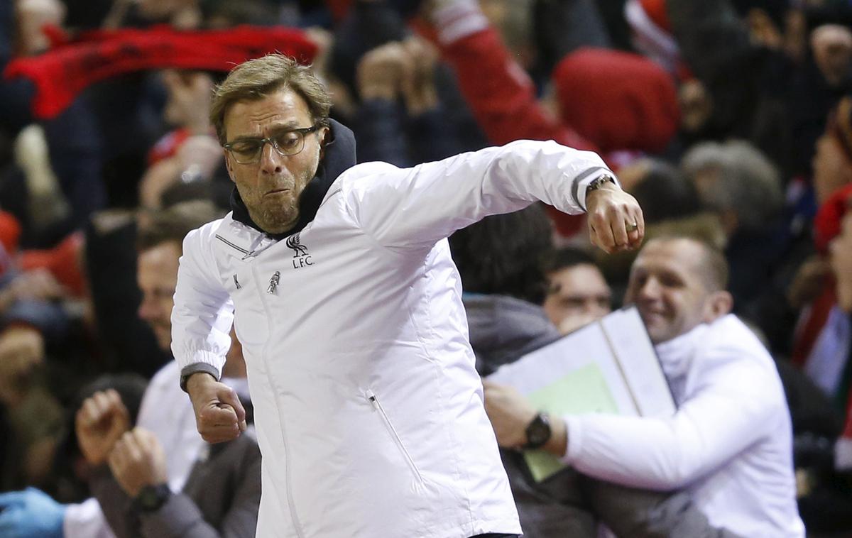 Jürgen Klopp | Jürgen Klopp bo, kot vse kaže, še dolgo časa zabaval navijače Liverpoola na Anfieldu. | Foto Reuters