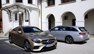 Mercedes E coupe – Lešnik domov pošilja očarljiv paket avtomobilskih čustev #foto