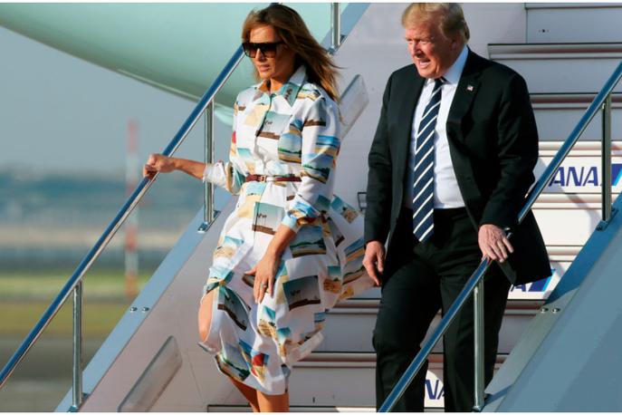 Melania Trump | Trump je ženo preimenoval v Melanio T. | Foto Getty Images