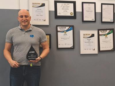 Žan Vidic: od mojstra za udrtine do podpisa na orodju v ZDA #foto