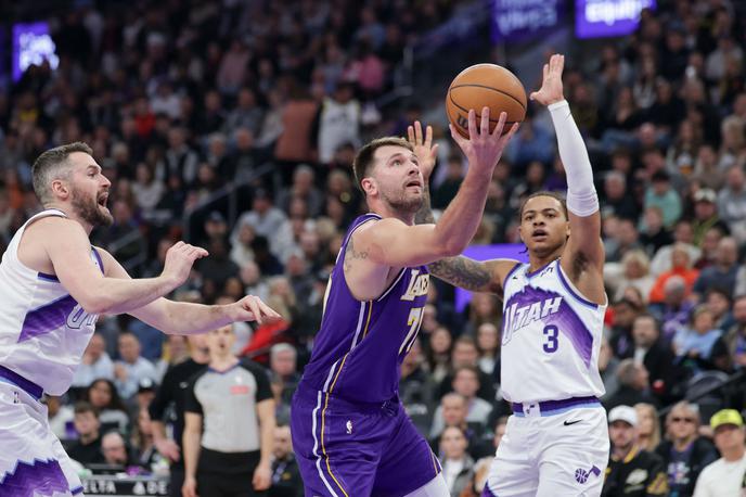 Luka Dončić, Los Angeles Lakers | Lakersi se merijo z Utah Jazzom. | Foto Reuters