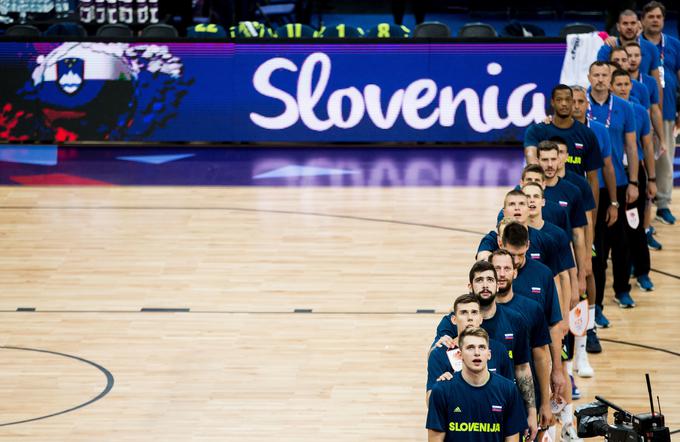 Slovenija na EuroBasketu | Foto: Vid Ponikvar