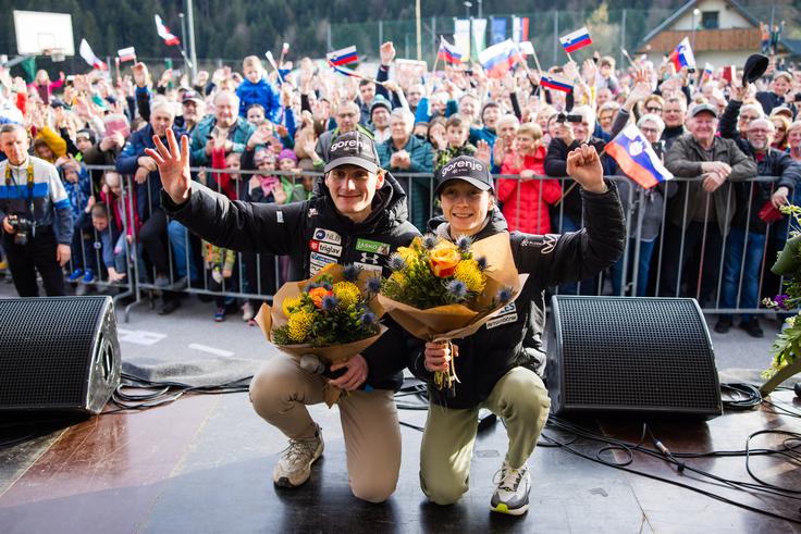 Sprejem v Dolenji vasi. | Foto: Grega Valančič