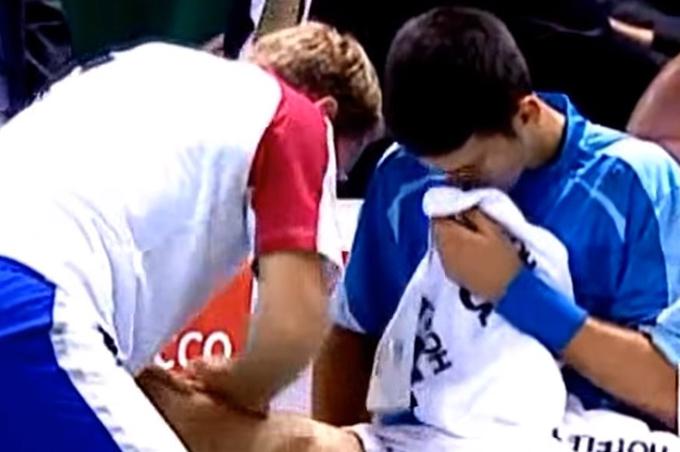 Roger Federer je bil prepričan, da je Novak leta 2006 v Davisovem pokalu igral poškodbo. | Foto: YouTube