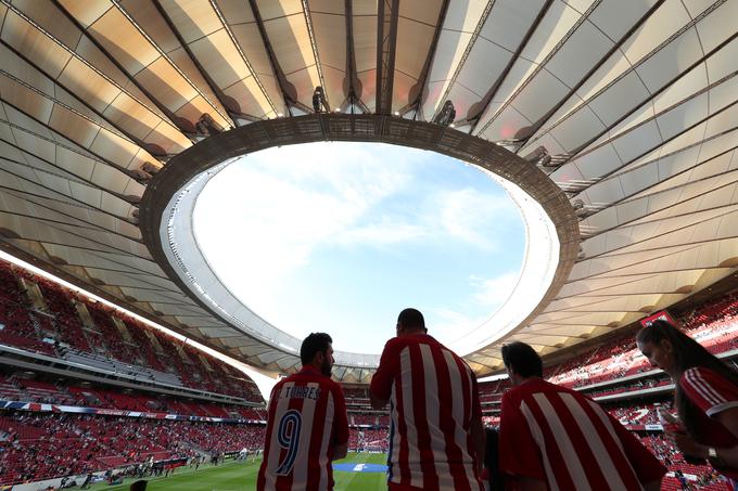 Atletico se je na štadion Wanda Metropolitano preselil jeseni 2017. | Foto: Reuters