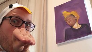 Slakonja zbral dovolj denarja za spot o Trumpu