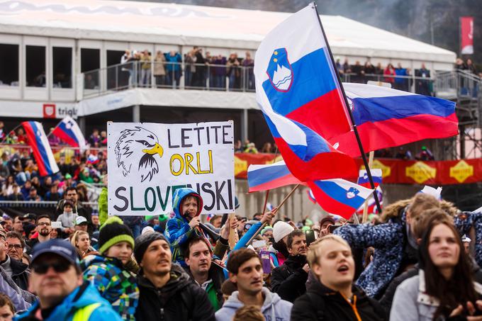 Kako daleč bodo slovenski orli leteli v petek, ko bo tekma štela za točke svetovnega pokala? | Foto: Grega Valančič/Sportida