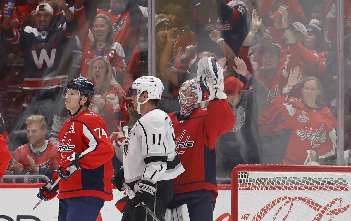 Anže Kopitar, Los Angeles Kings | Anže Kopitar in kralji so izgubili v Washingtonu. | Foto Reuters