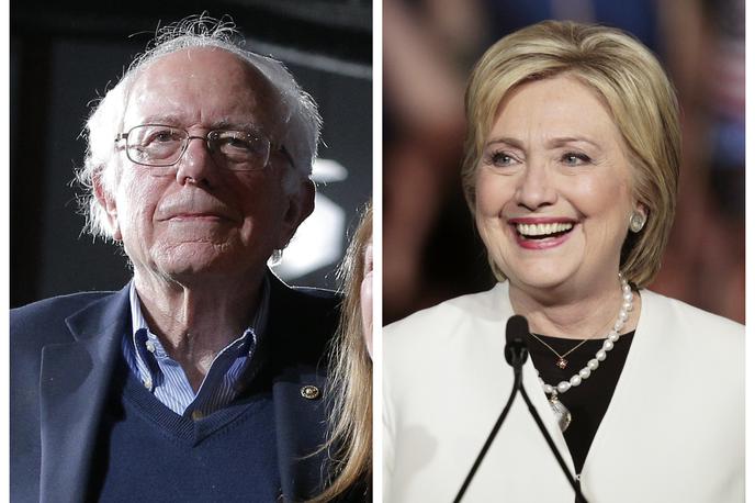 Bernard Sanders, Hillary Clinton | Foto Reuters